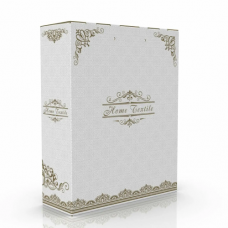 Картона коробка з віконцем 2-ка Орнамент (280*100*345мм.)